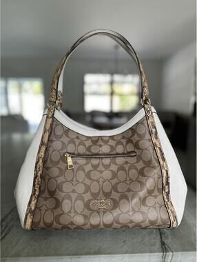 Coach Kristy Shoulder Bag in Colorblock Signature Canvas